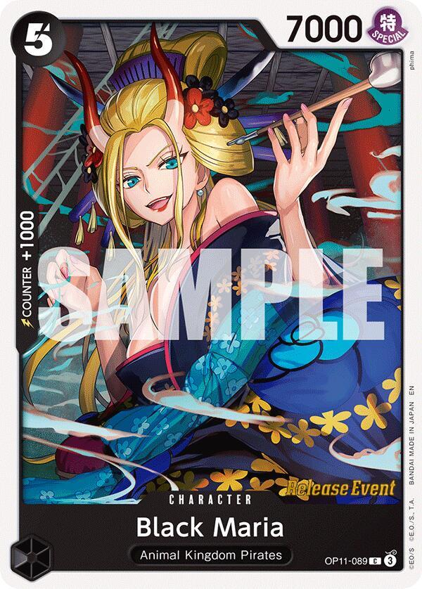 Black Maria OP11-089 card