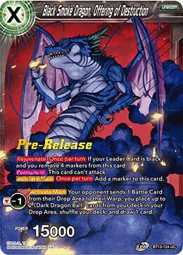 Black Smoke Dragon Offering of Destruction BT13-124