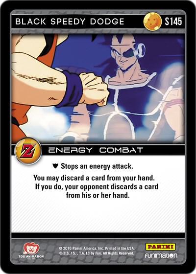 Black Speedy Dodge S145 card