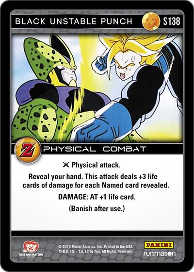 Black Unstable Punch S138