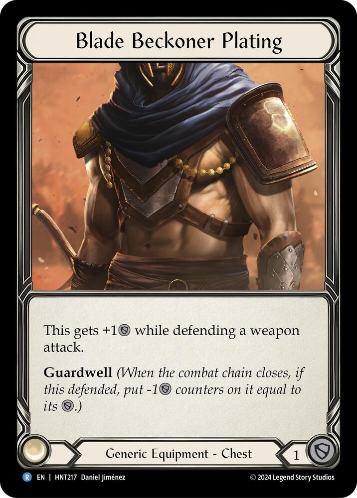 Blade Beckoner Plating HNT217 card