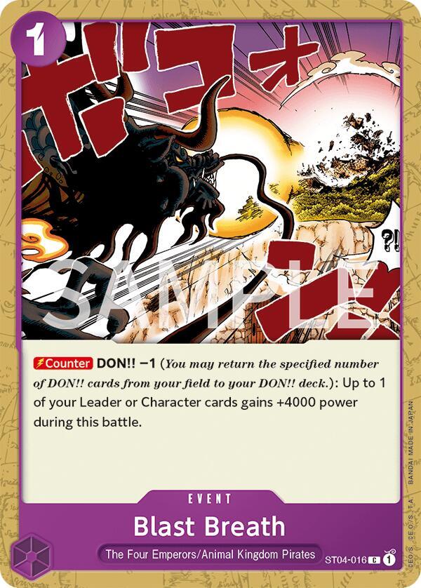 Blast Breath ST04-016 card