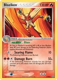 Blaziken 1 106 Non Holo 001/106 card