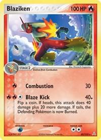 Blaziken 20/110 card