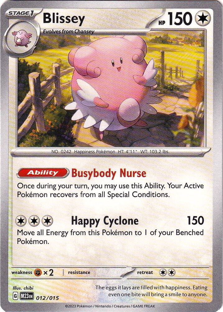 Blissey 012/015