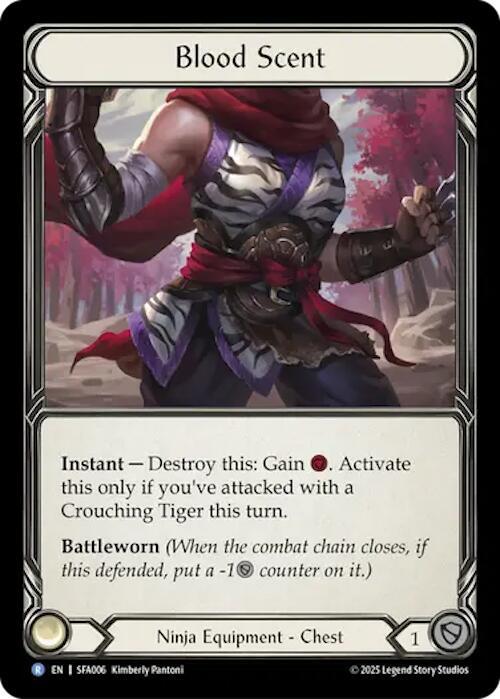 Blood Scent SFA006 card