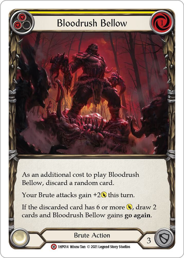 Bloodrush Bellow 1HP014 card