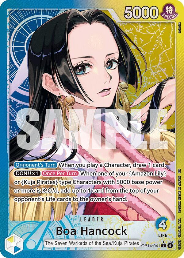 Boa Hancock OP14 041 Alternate Art carta