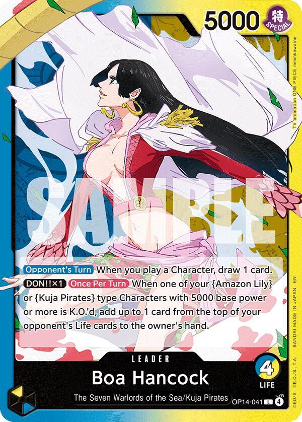 Boa Hancock OP14-041 card
