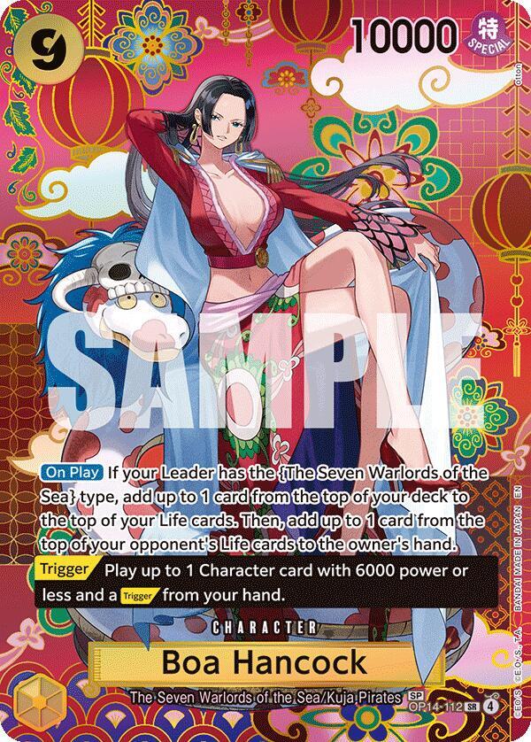 Boa Hancock OP14 112 SP carta