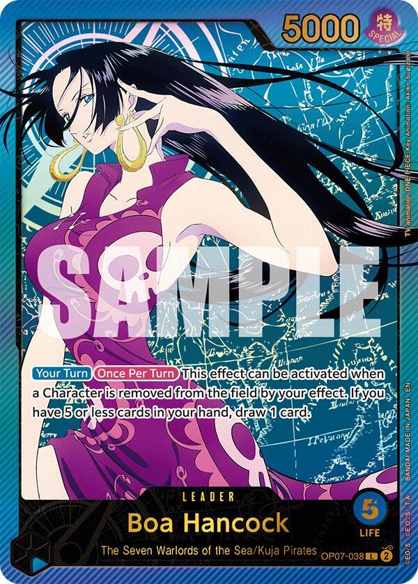 Boa Hancock SP OP07-038 card