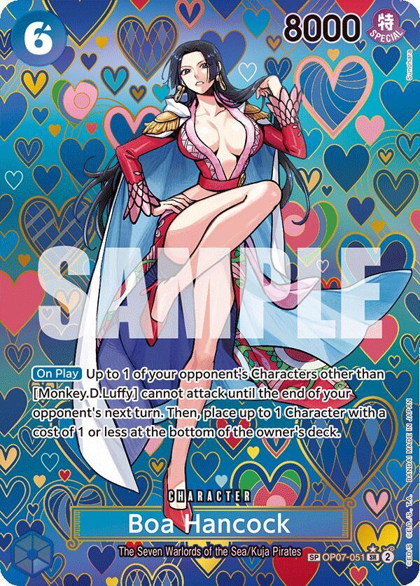 Boa Hancock SP OP07-051 carta