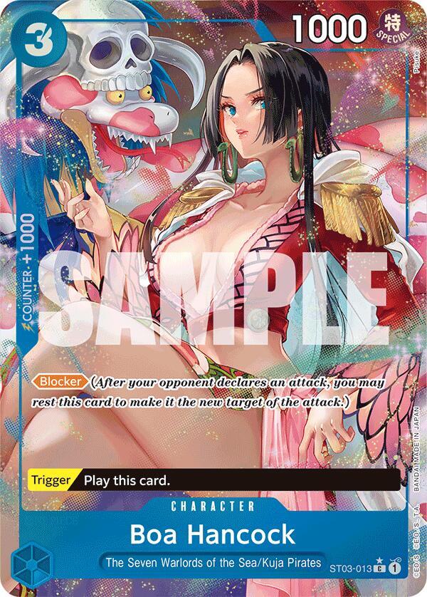 Boa Hancock ST03 013 Alternate Art carta