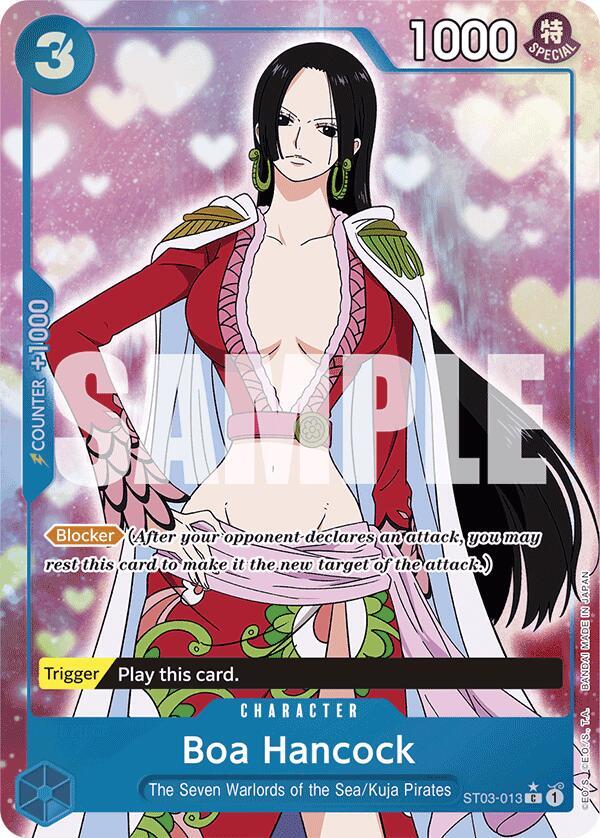 Boa Hancock ST03 013 Full Art card