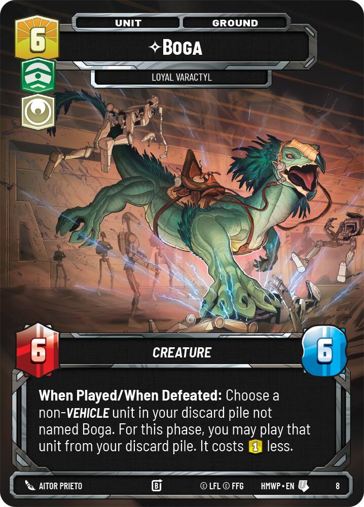 Boga Loyal Varactyl 8 card
