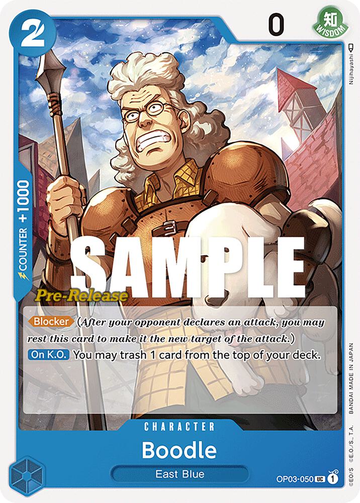Boodle OP03-050 carta