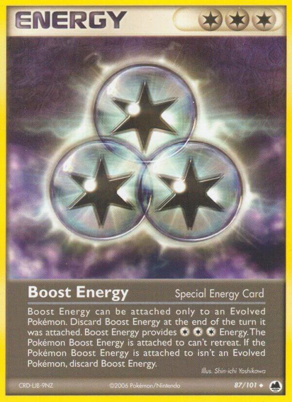 Boost Energy 87/101 carta