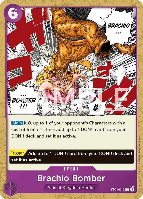 Brachio Bomber ST04-015 card