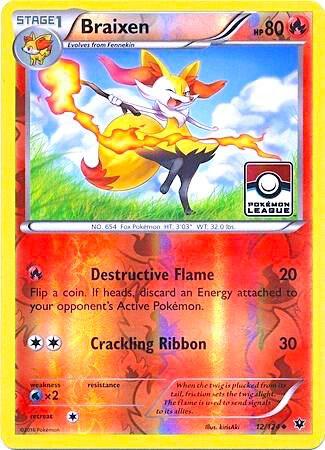 Braixen 12/124 card