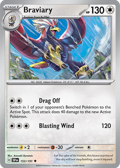 Braviary 76 card