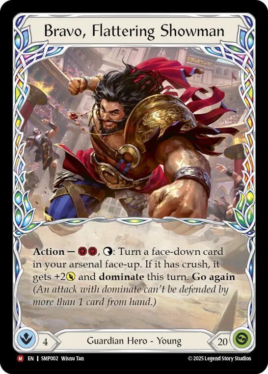 Bravo Flattering Showman SMP002 card