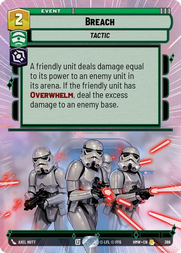 Breach Hyperspace 386 card