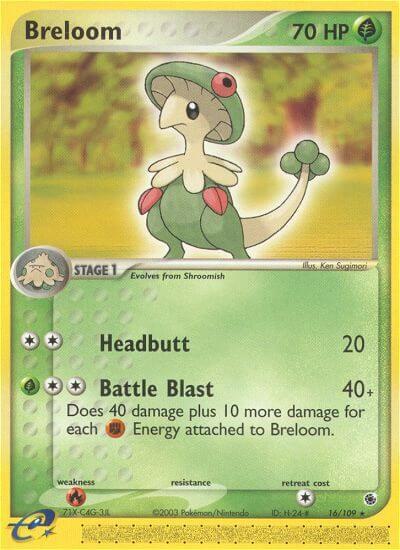 Breloom 16/109 carta