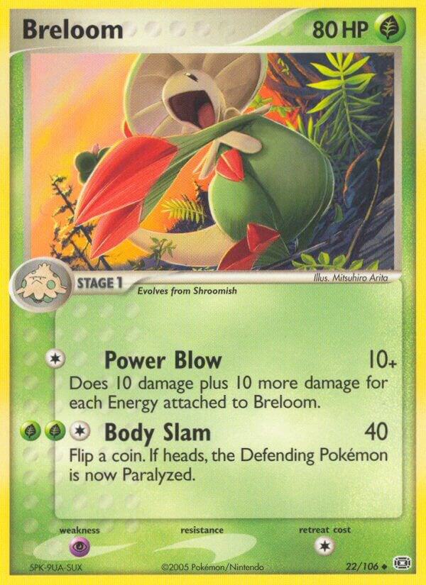 Breloom 22/106 card