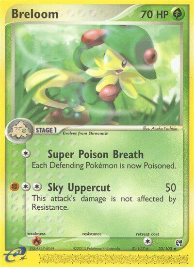 Breloom 33/100 card