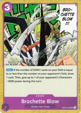Brochette Blow OP12-078 card