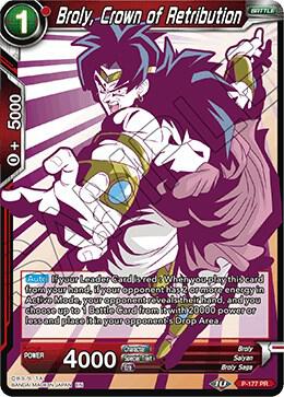 Broly Crown of Retribution Alternate Art P-177
