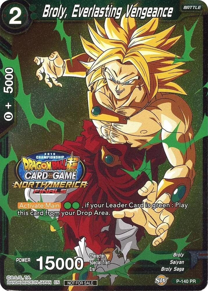 Broly Everlasting Vengeance P-140 carta