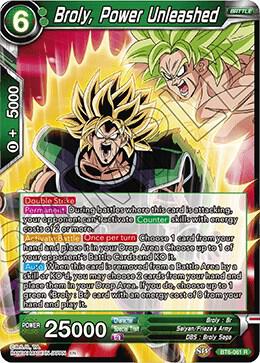 Broly Power Unleashed BT6-061