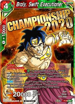 Broly Swift Executioner P-205 card