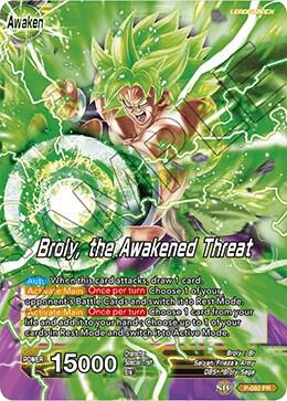 Broly the Awakened Threat Broly Pack Vol 1 P-092 card