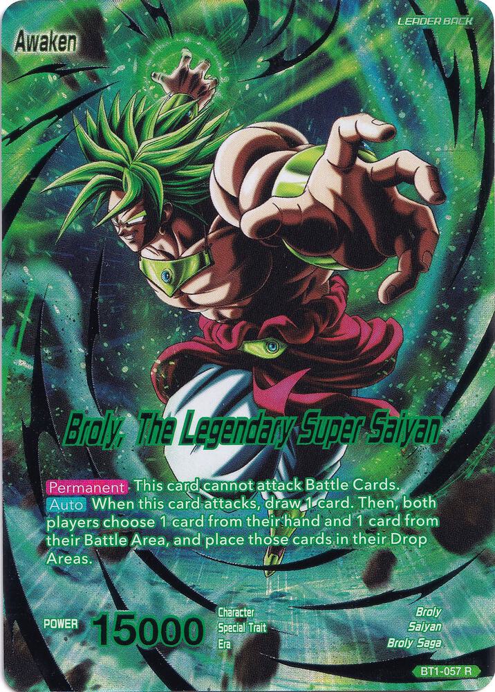 Broly The Legendary Super Saiyan BT1-057