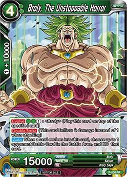 Broly The Unstoppable Horror Foil Version P-006
