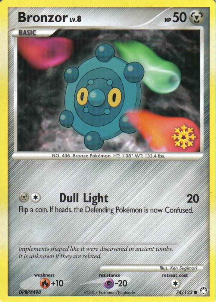 Bronzor 74 123 074/123 card