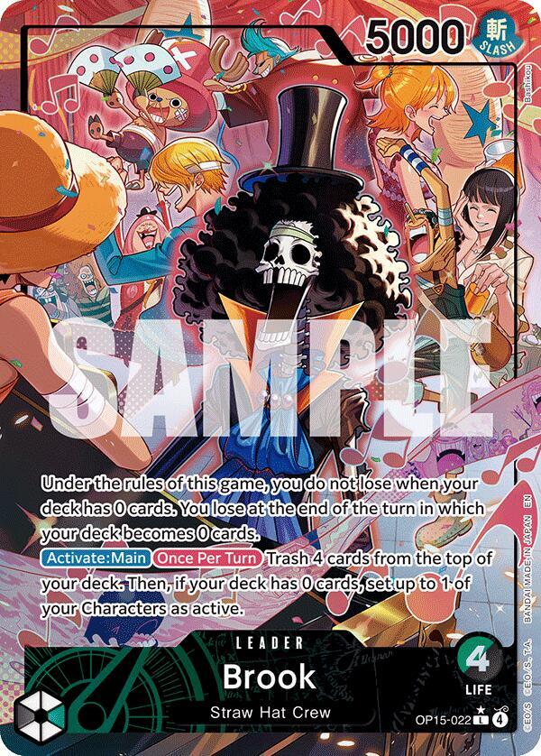 Brook OP15 022 Alternate Art card