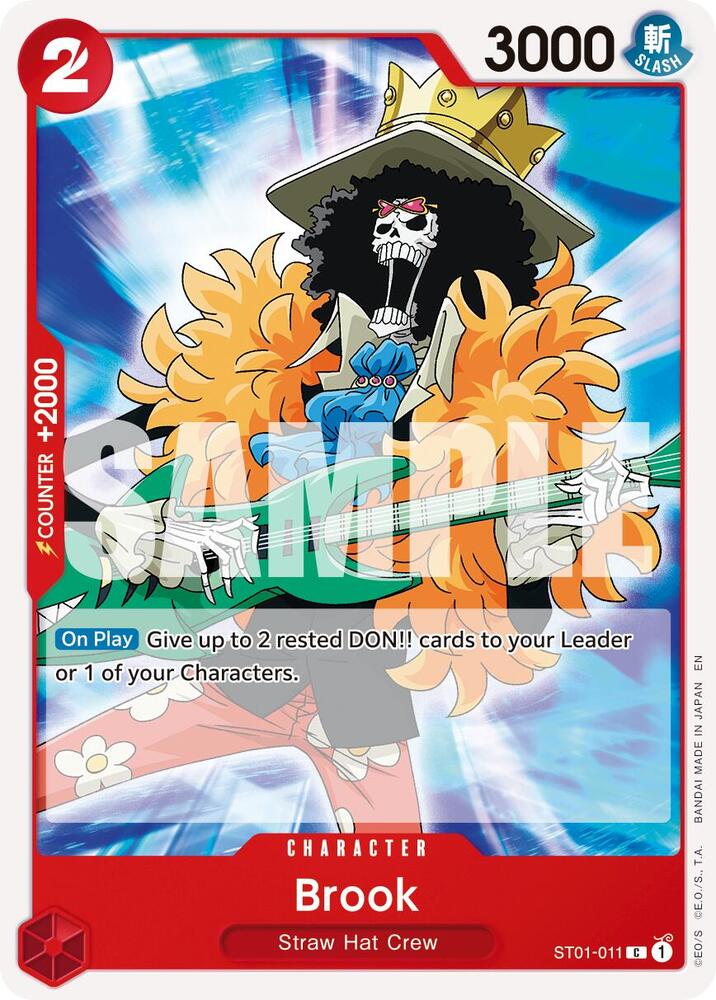 Brook ST01 011 Reprint card