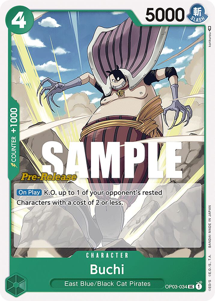 Buchi OP03-034 card