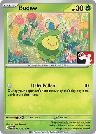 Budew 004/131 carta