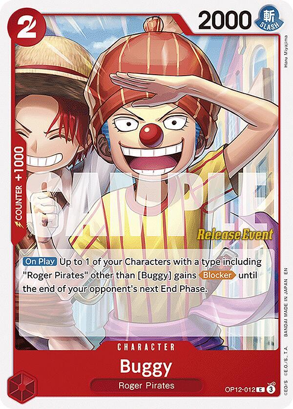 Buggy 012 OP12-012 card