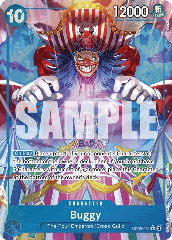 Buggy 051 Alternate Art OP09-051 card