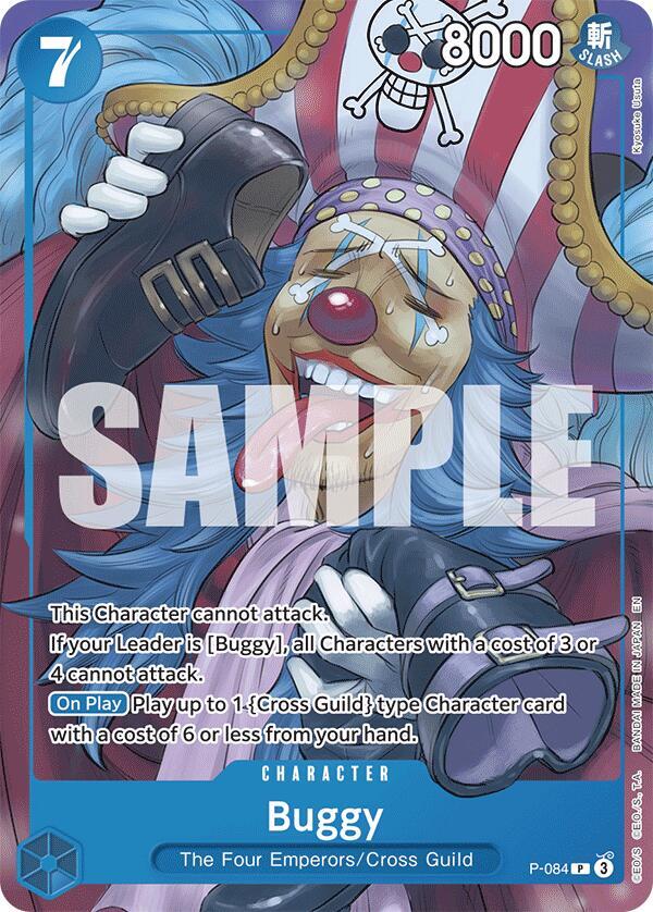 Buggy Promo Reprint P-084 card