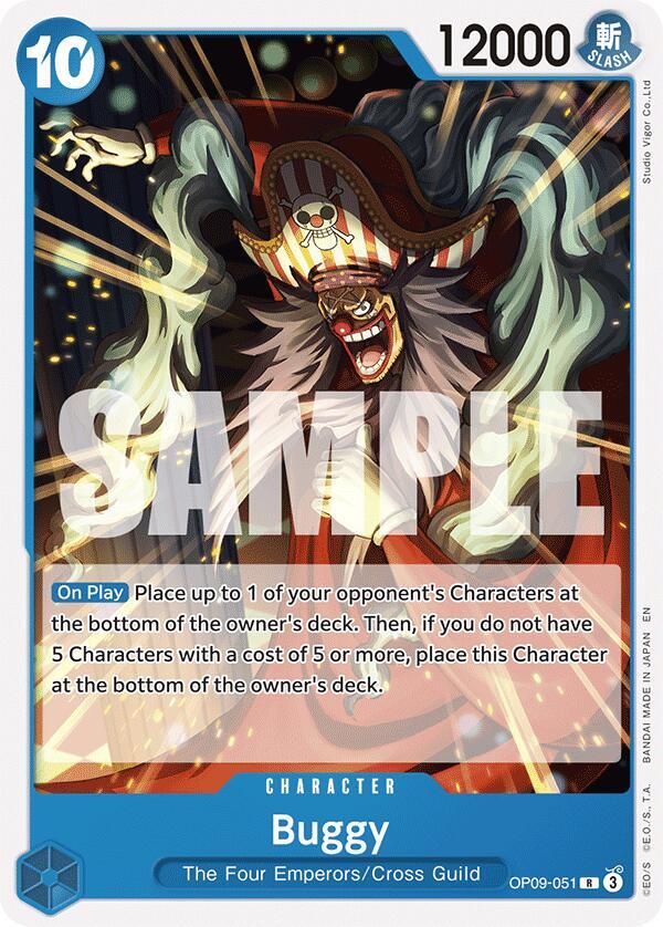 Buggy Reprint OP09-051 card