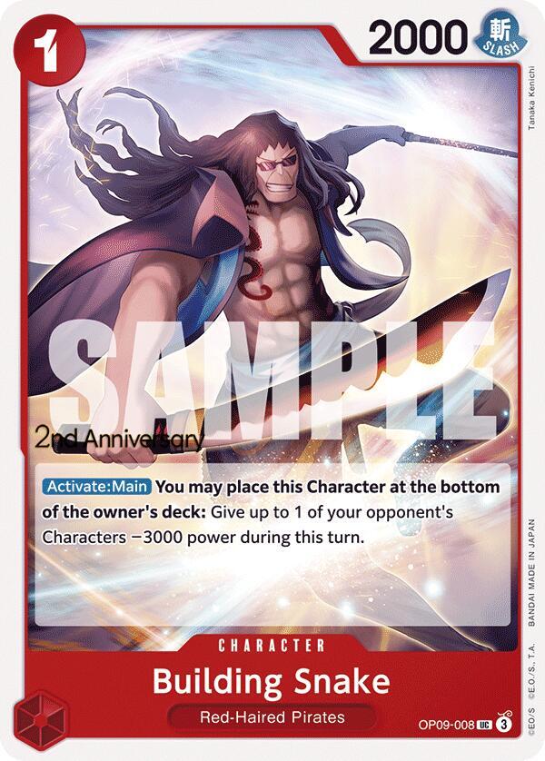 Building Snake OP09-008 card