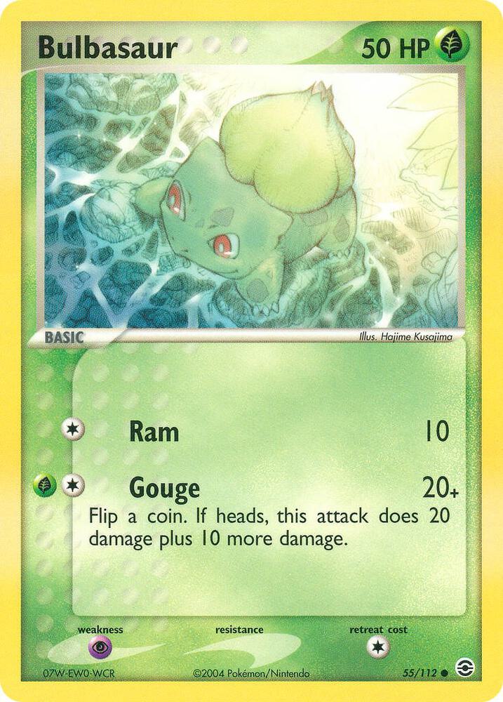 Bulbasaur 055 112 card