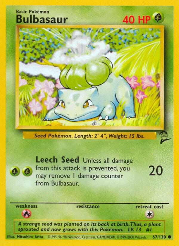 Bulbasaur 067/130 card