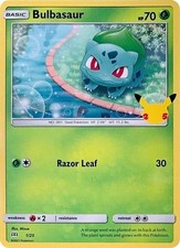 Bulbasaur 1/25 001/025 card